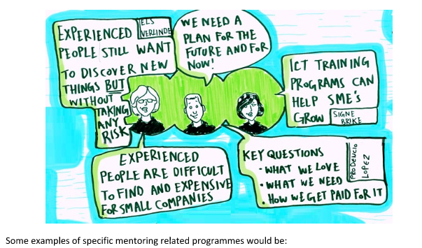 Some examples of specific mentoring