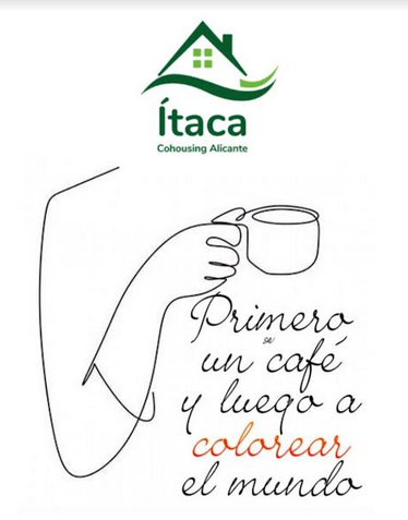10.mayo Café con Ítaca Vivienda Colaborativa Cohousing Alicante