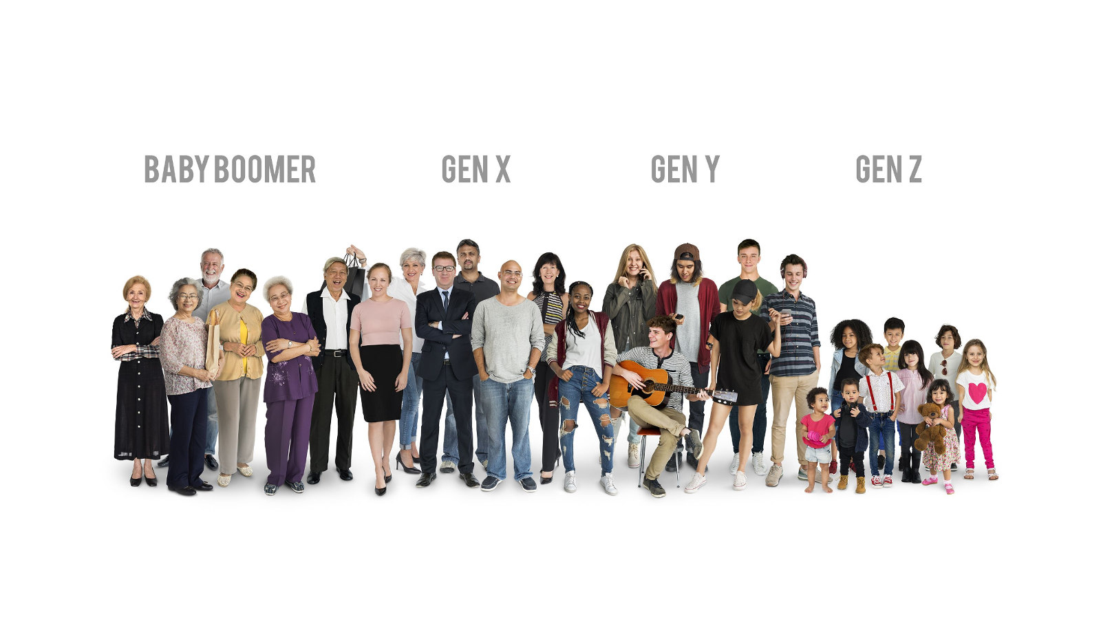 BabyBommers, X, . . . generaciones